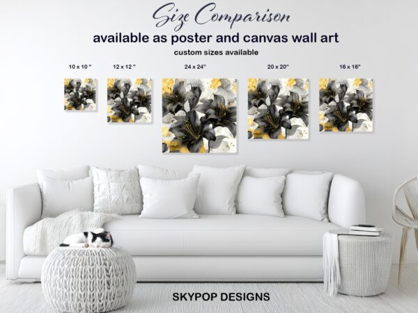 Golden Lily Art