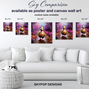 Duck Floral Art