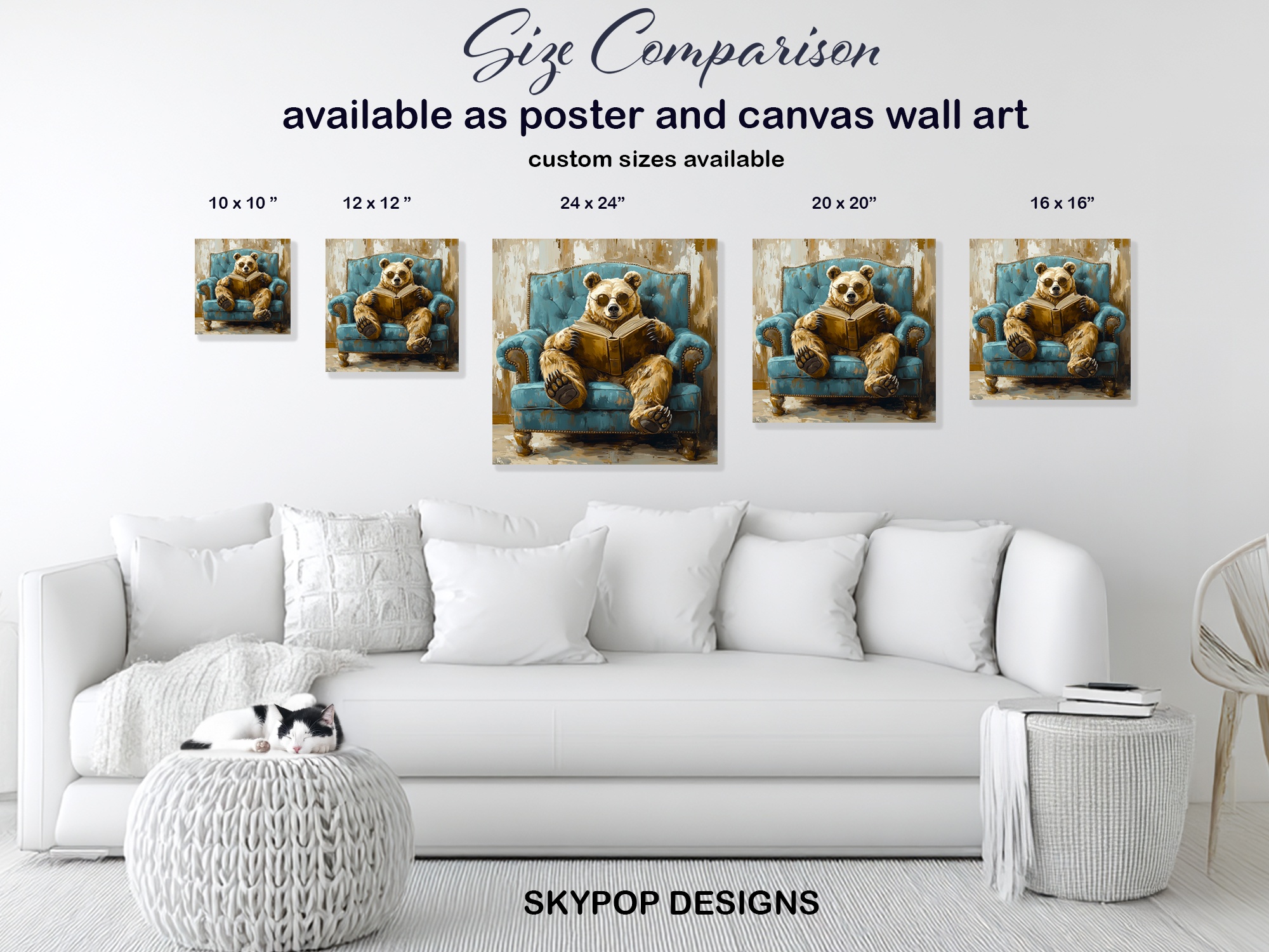 7.jpg Bear Reading Art