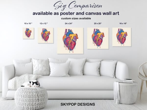 Anatomical Heart Art