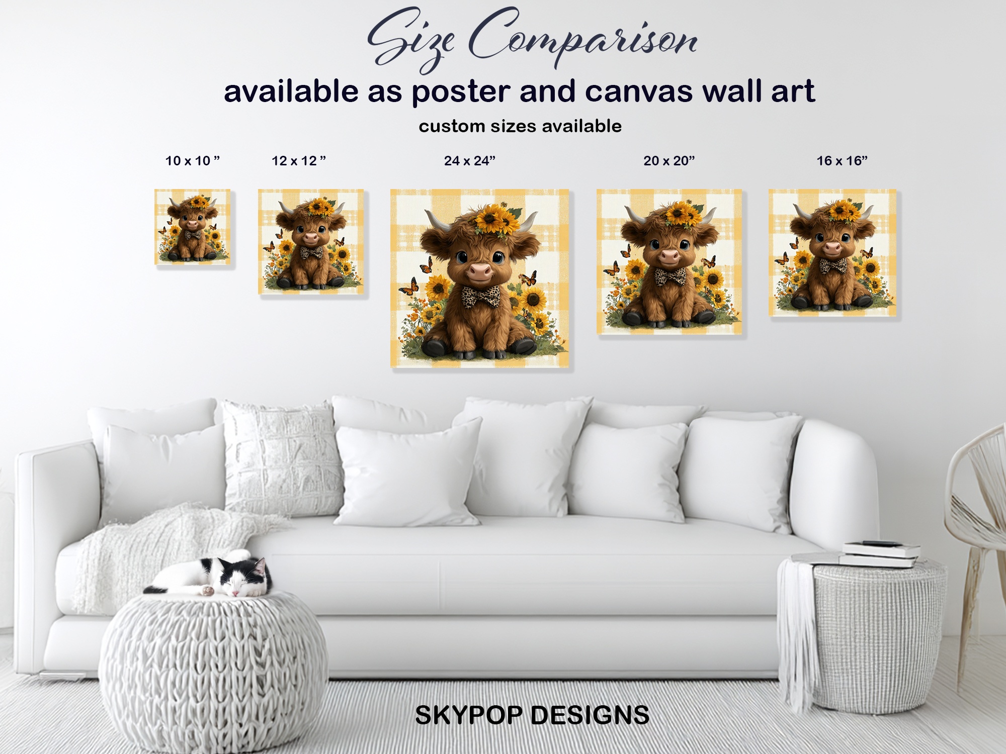 7.jpg Highland Cow Art