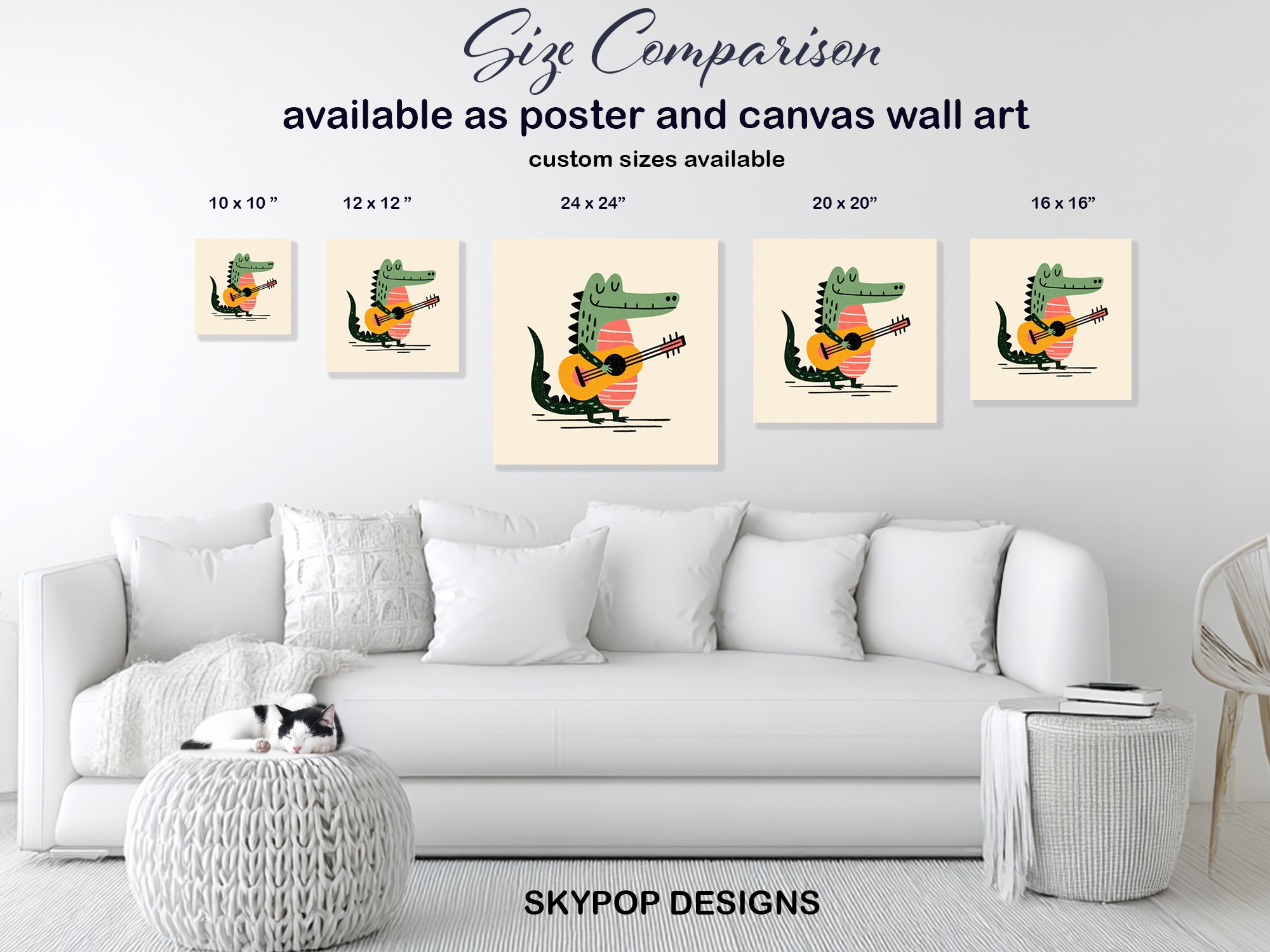 7.jpg Crocodile Guitar Art