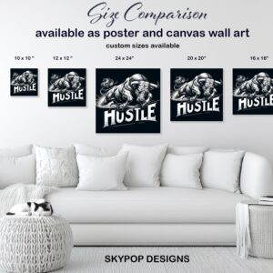 Hustle Bull Art