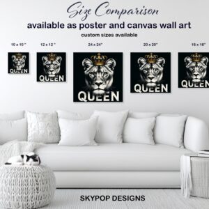 Lion Queen Art
