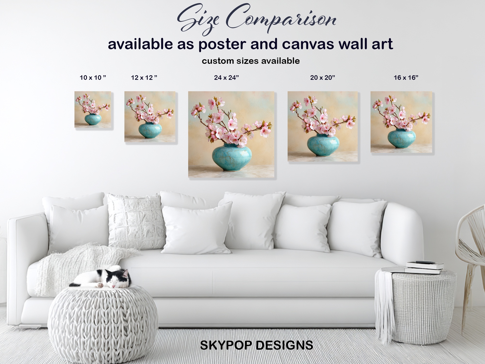 7.jpg Cherry Blossom Vase Art