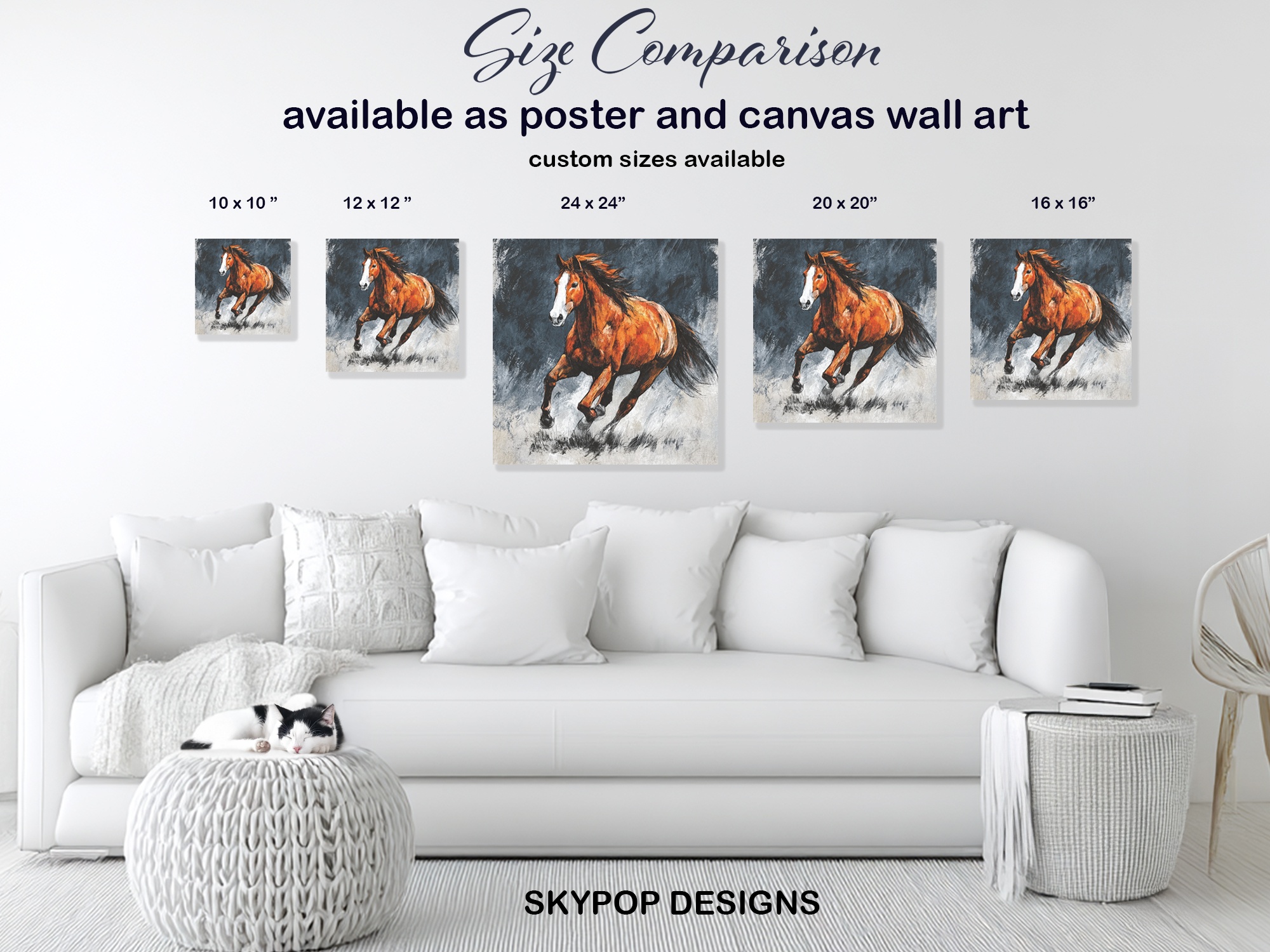 7.jpg Galloping Horse Art