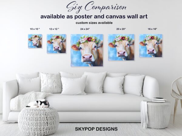 Highland Cow Art