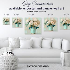 Elegant Peony Bouquet Art
