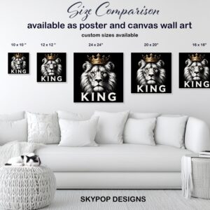Lion Crown Art