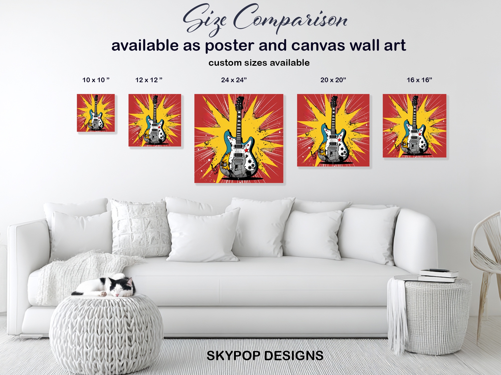 7.jpg Electric Guitar Explosion Art