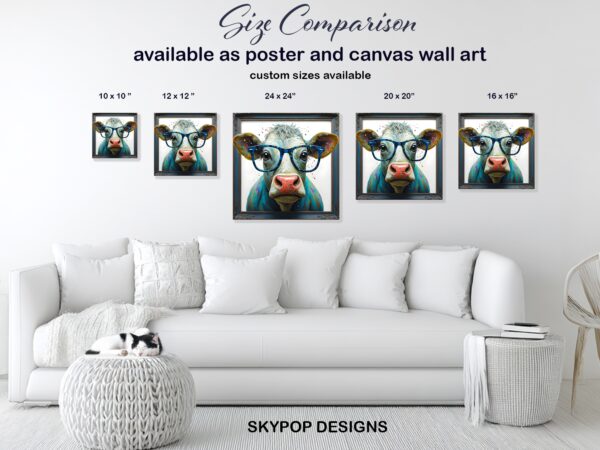 Highland Cow Art