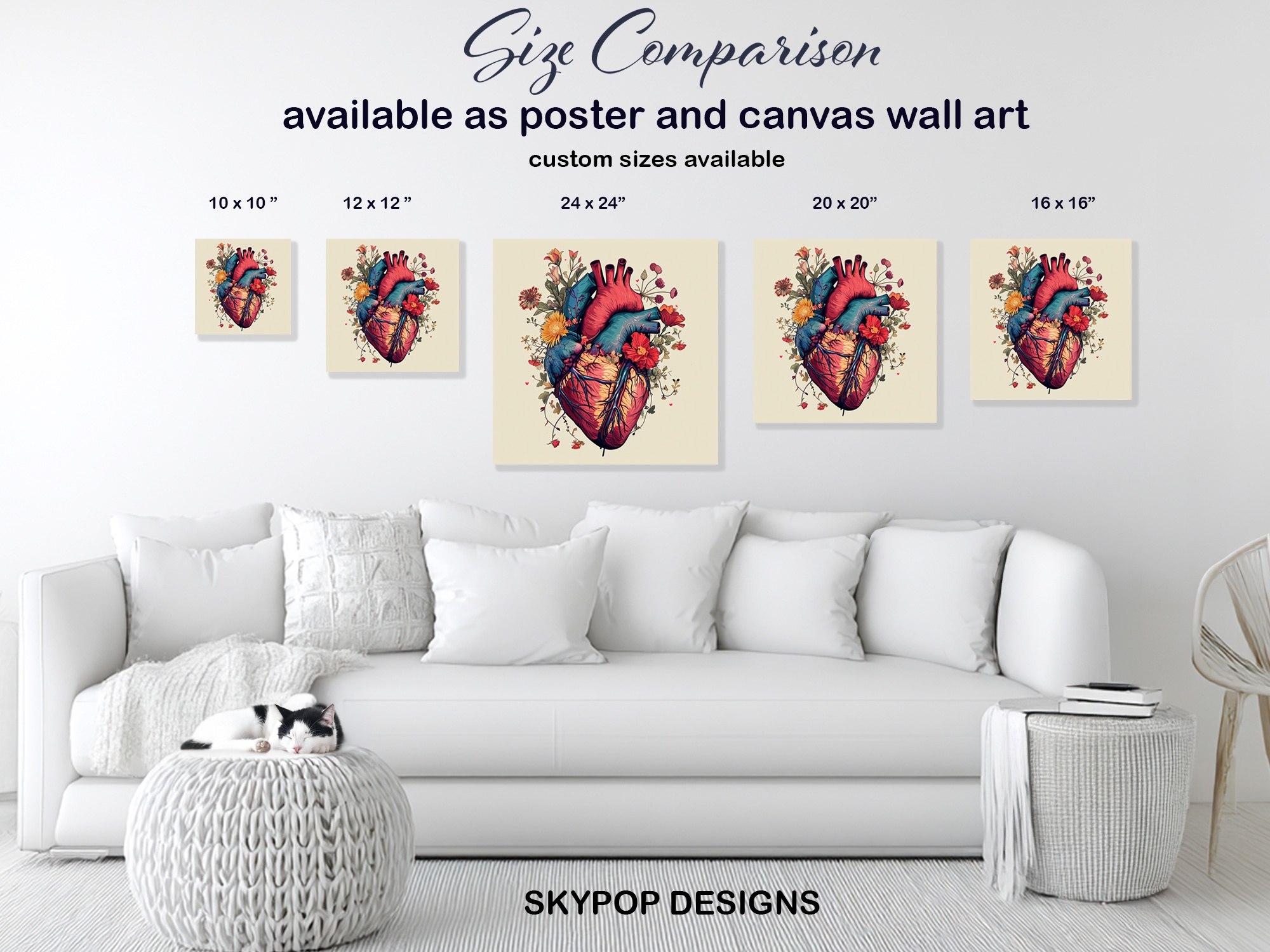 7.jpg Blooming Heart Anatomy Art