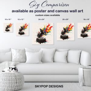Gramophone Explosion Art