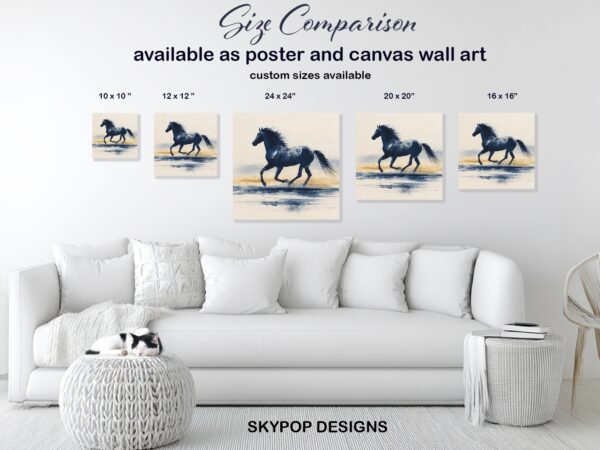 Galloping Horse Art