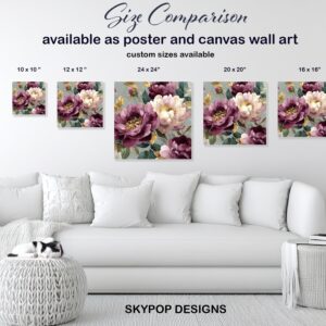 Peony Bloom Art