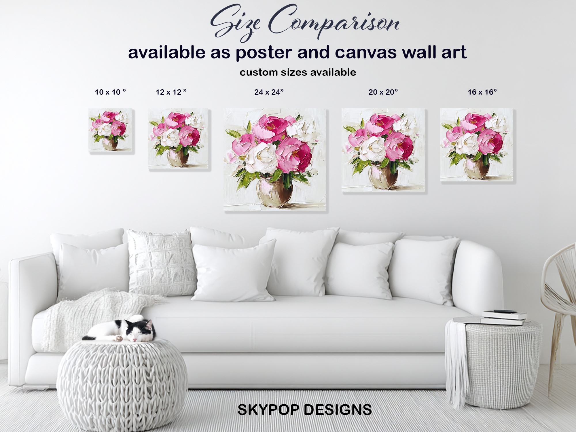 7.jpg Pink Peony Bouquet Art