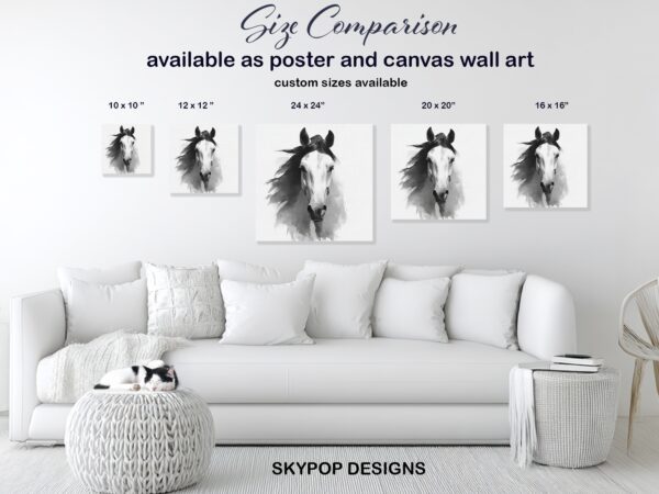 Horse Portrait Art