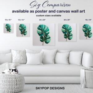 Monstera Leaf Art