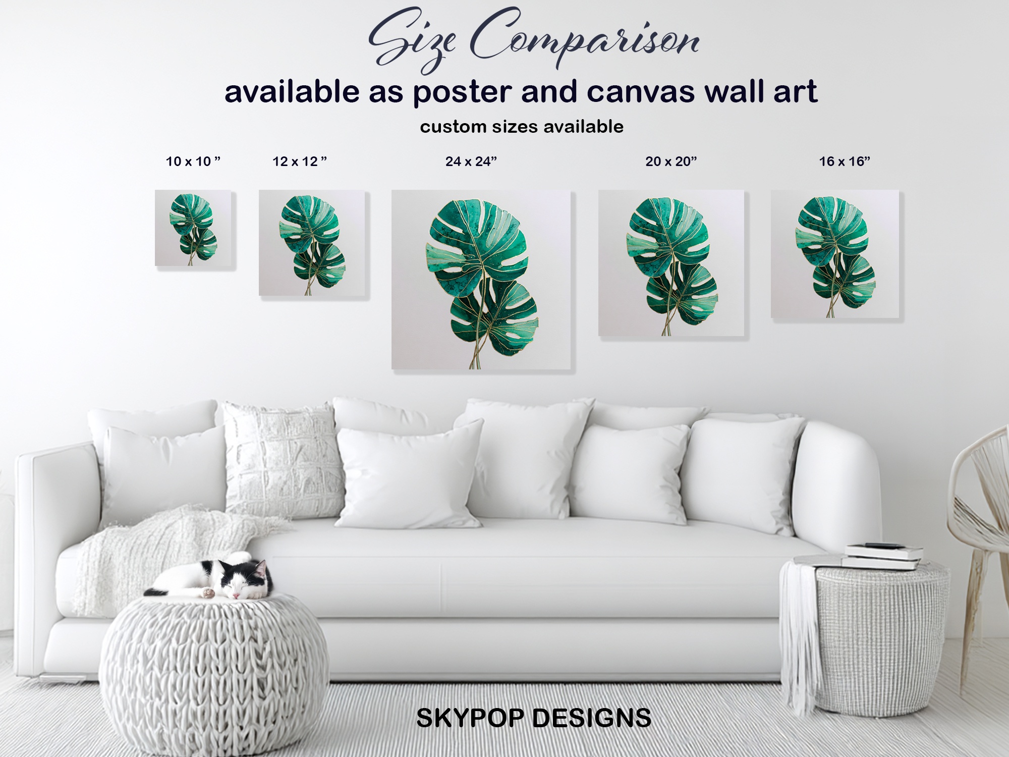 7.jpg Monstera Leaf Art