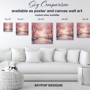 Cherry Blossom Stream Art