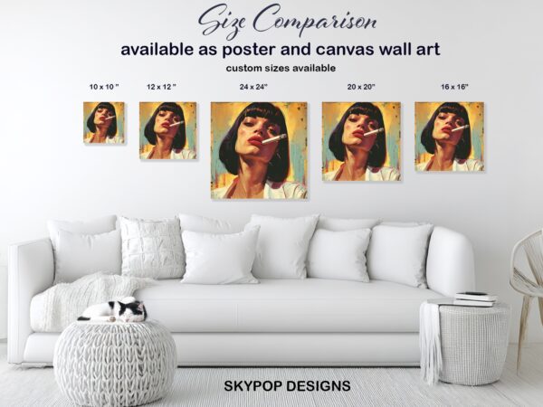 Smoky Glamour Art