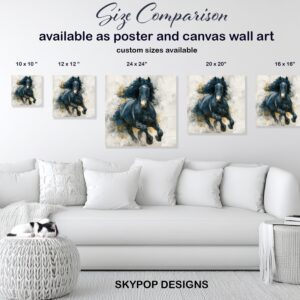 Blue Horse Art