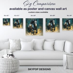 Galloping Horse Art