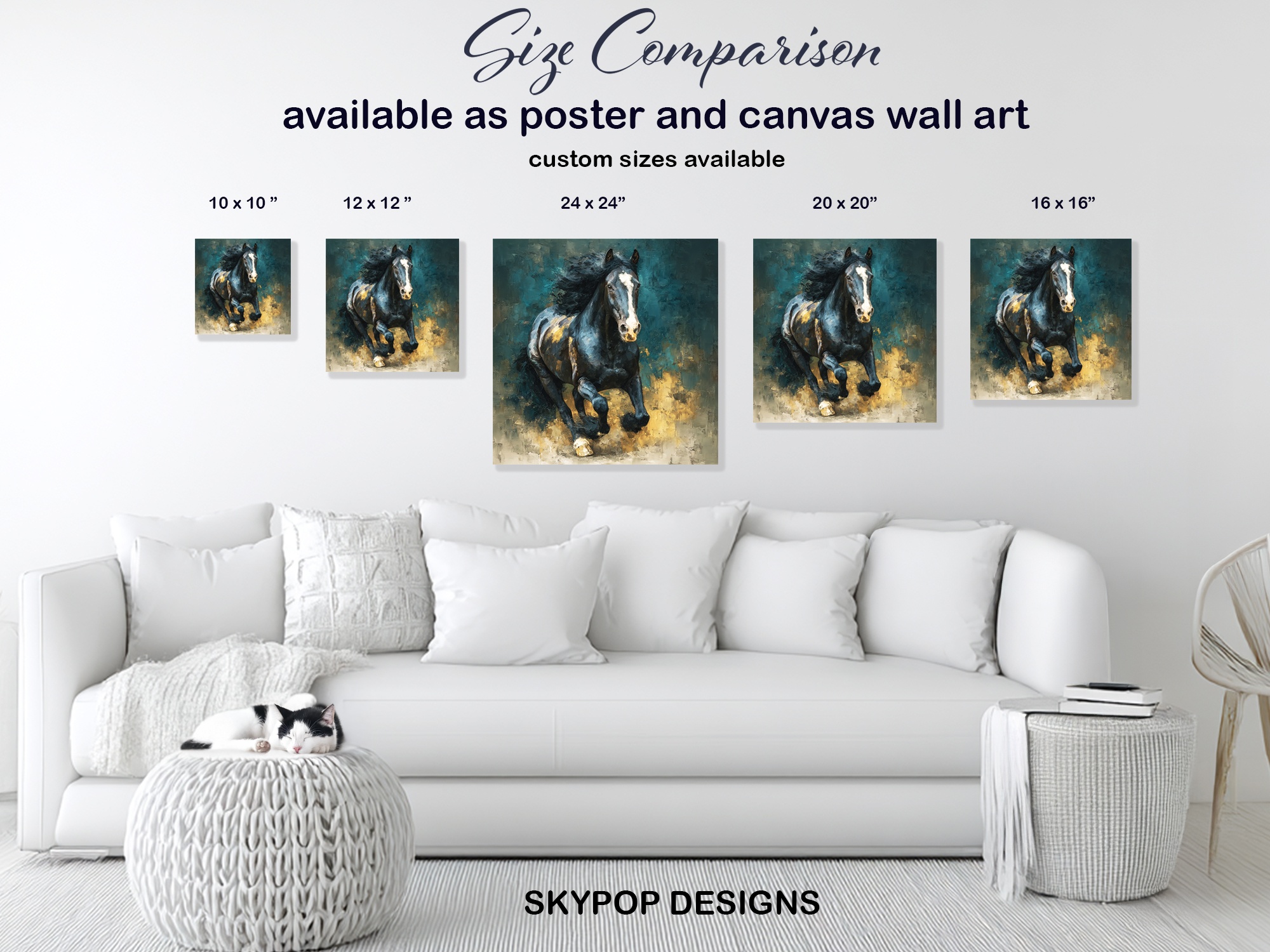 7.jpg Galloping Horse Art