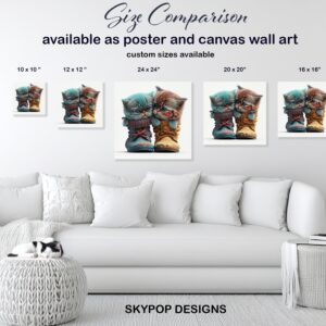 Kitten Boots Art