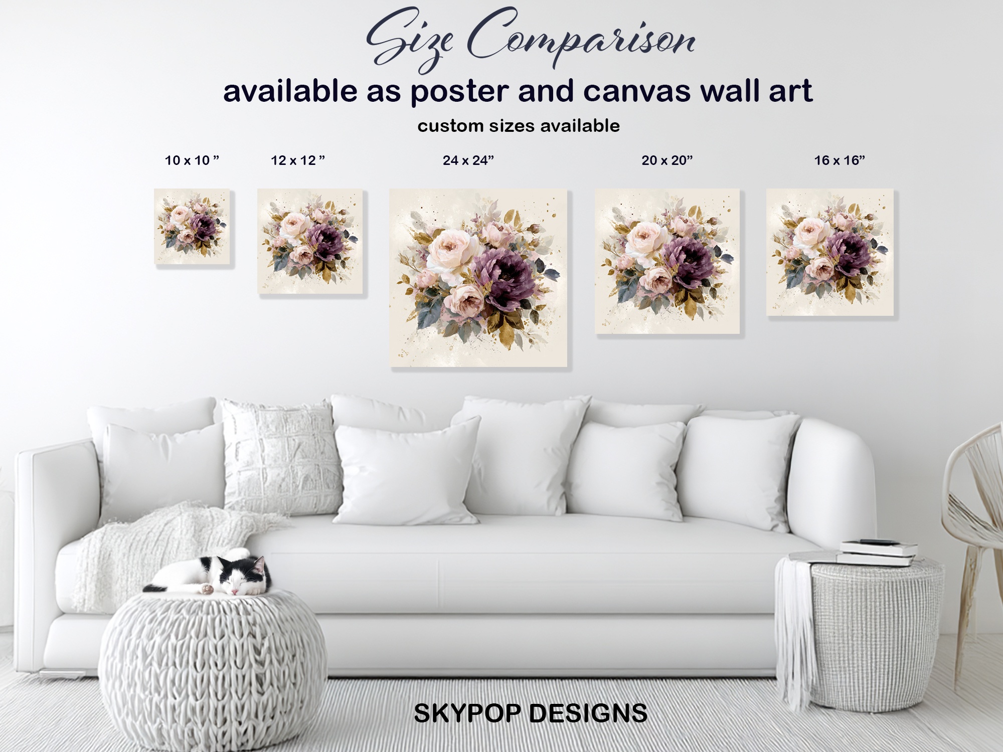 7.jpg Elegant Floral Bouquet Art