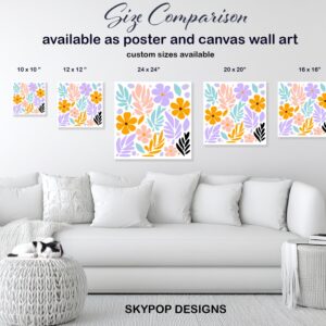Pastel Floral Bloom Art