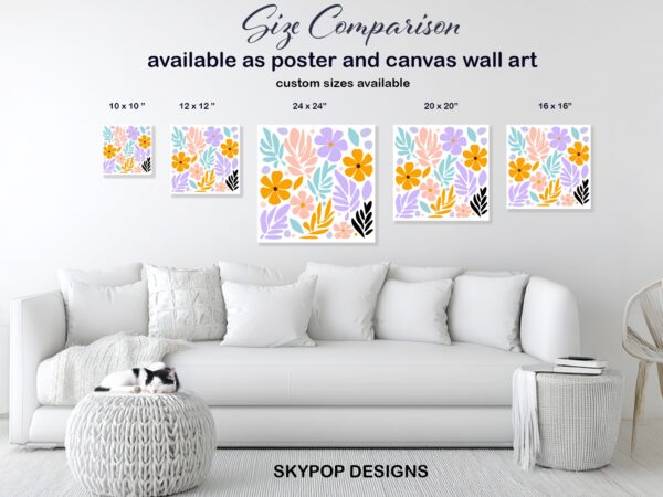 Pastel Floral Bloom Art