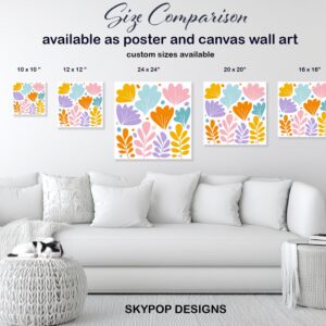 Colorful Floral Abstract Art
