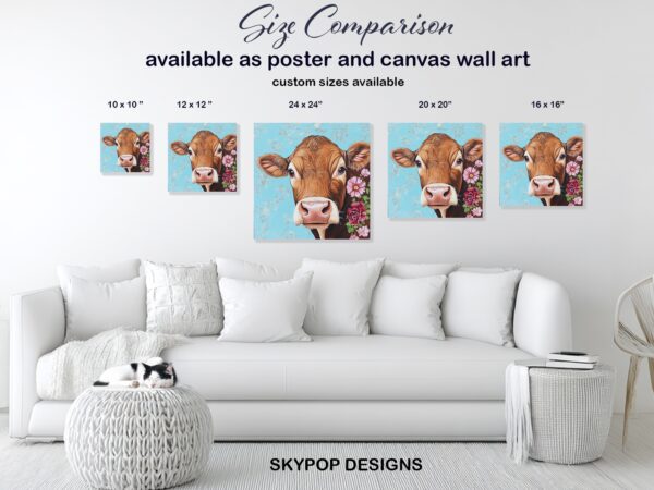 Highland Cow Art