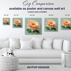 Peony Blossom Art