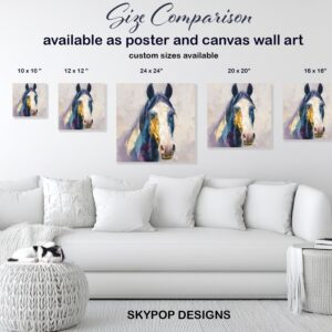 Blue Horse Art