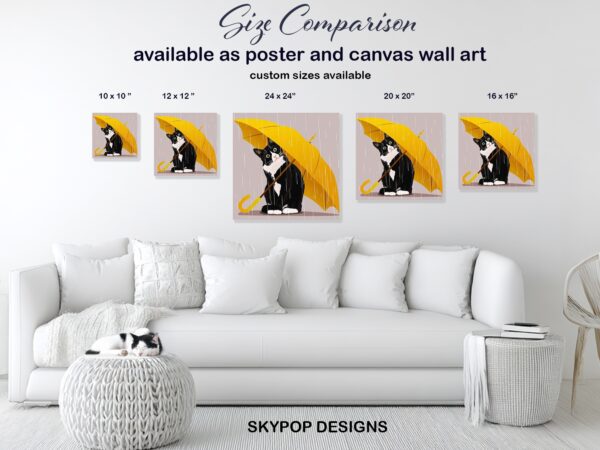Cat Umbrella Art