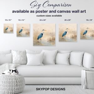 Blue Heron Art