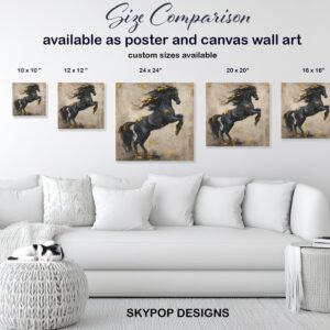 Golden Horse Art