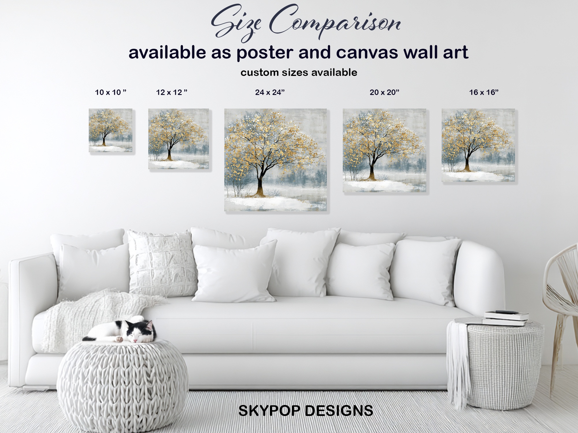 7.jpg Golden Winter Tree Art
