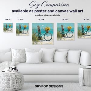 Seagull Beach Bicycle Art