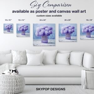 Lavender Bouquet Art