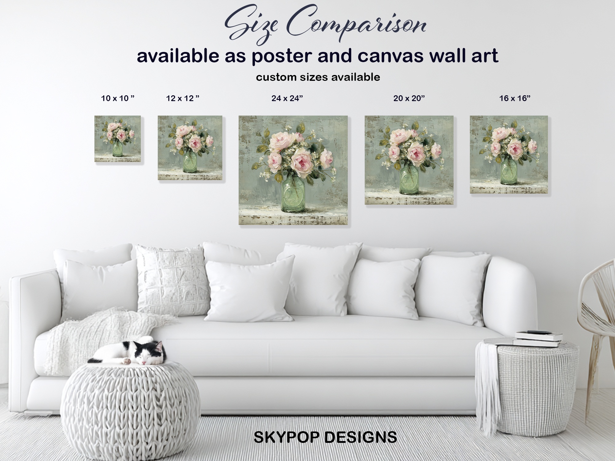 7.jpg Vintage Rose Bouquet Art