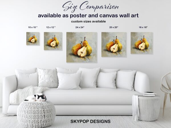 Golden Pear Art
