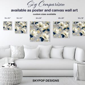 Elegant Magnolia Bloom Art