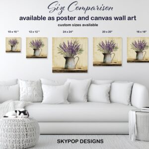 Lavender Bouquet Art