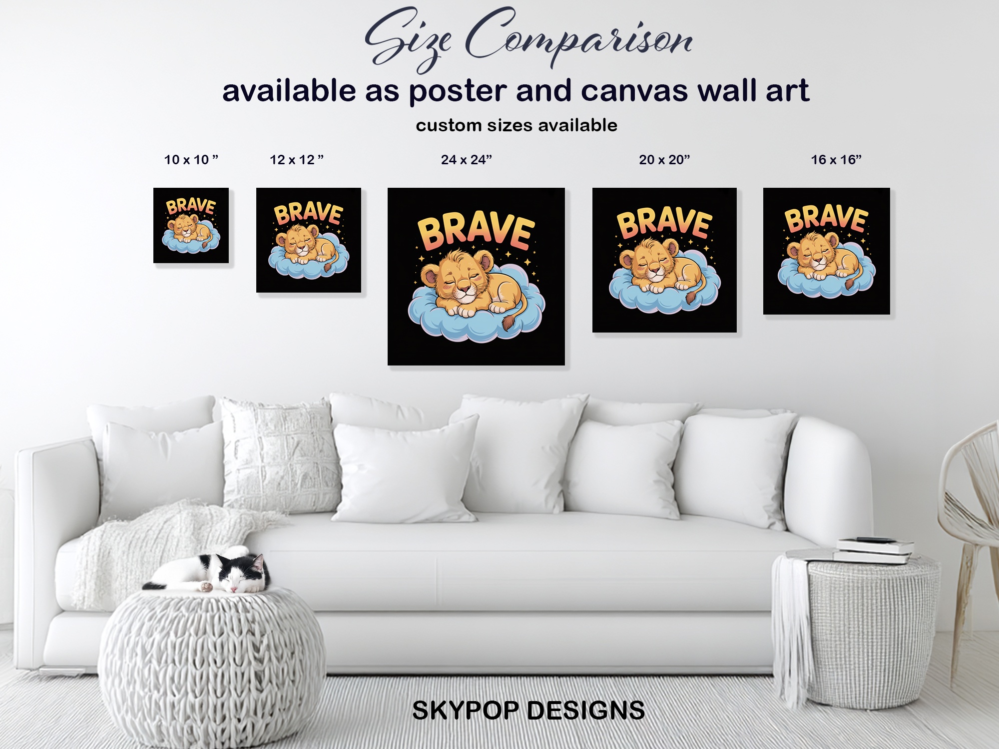 7.jpg Brave Lion Cub Art