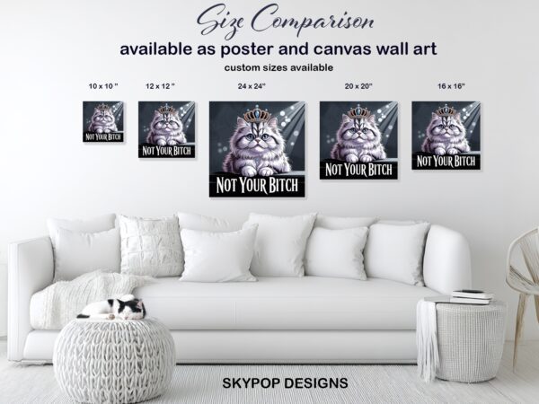 Royal Cat Attitude Art