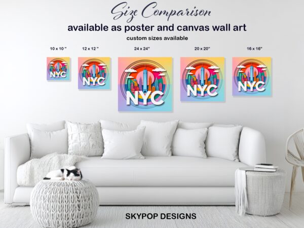 NYC Skyline Art