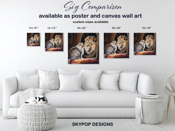 Cat Lion Art